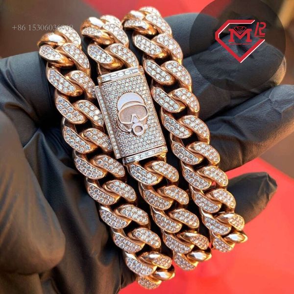 14Mm Iced Out Miami Custom Hiphop Sterling Sier Vvs Moissanite Cuban Link Chain
14Mm Iced Out Miami Custom Hiphop Sterling Sier Vvs Moissanite Cuban Link Chain