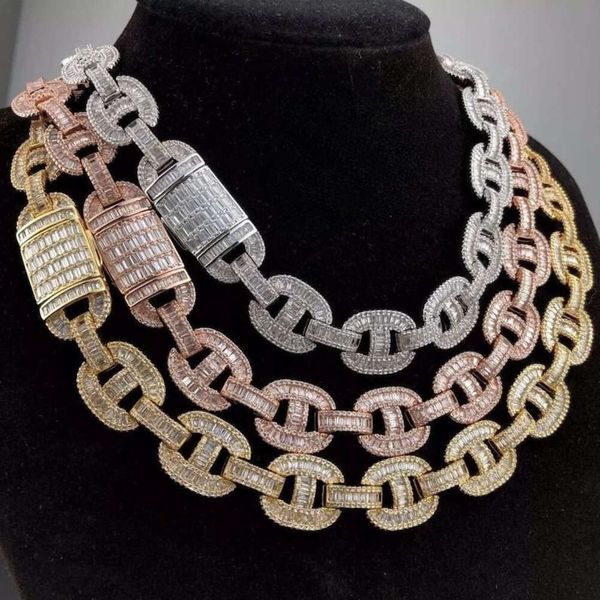 Hiphop Jewelry Sterling Sier Iced Out 16Mm Baguette Moissanite Cuban Chain Necklace
Hiphop Jewelry Sterling Sier Iced Out 16Mm Baguette Moissanite Cuban Chain Necklace