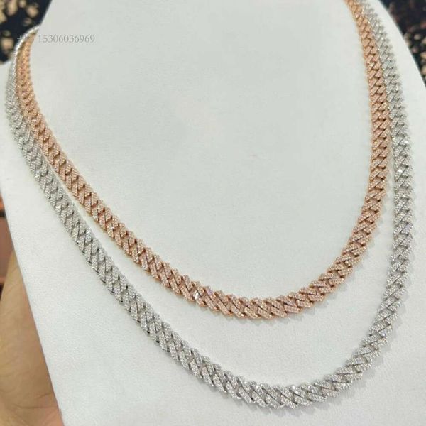 Master Rocks Hiphop Jewelry 6Mm Necklace Sterling Sier Iced Out Moissanite Cuban Chain
Master Rocks Hiphop Jewelry 6Mm Necklace Sterling Sier Iced Out Moissanite Cuban Chain