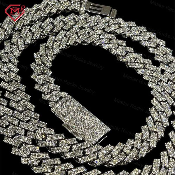 Master Rocks Jewelry 12Mm Hiphop Cuban Iced Out Sterling Sier Vvs Moissanite Cuban Link Chain
Master Rocks Jewelry 12Mm Hiphop Cuban Iced Out Sterling Sier Vvs Moissanite Cuban Link Chain