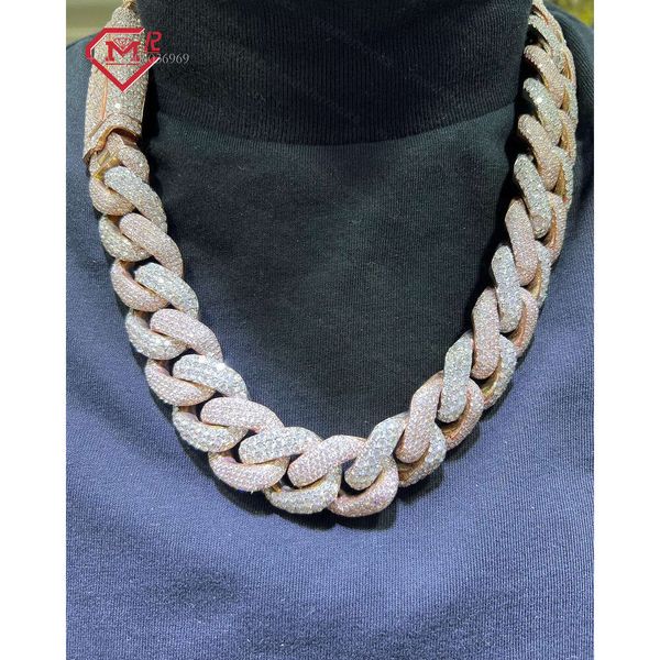 Heave Solid Two Tone 20Mm Miami Hip Hop Thicker Moissanite Diamond Cuban Link Chain For Rapper
Heave Solid Two Tone 20Mm Miami Hip Hop Thicker Moissanite Diamond Cuban Link Chain For Rapper