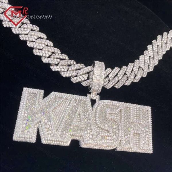 Custom Pendent Sier Vvs Hip Hop Jewelry Baguette Moissanite Diamond Iced Out Name Letter Pendant
Custom Pendent Sier Vvs Hip Hop Jewelry Baguette Moissanite Diamond Iced Out Name Letter Pendant