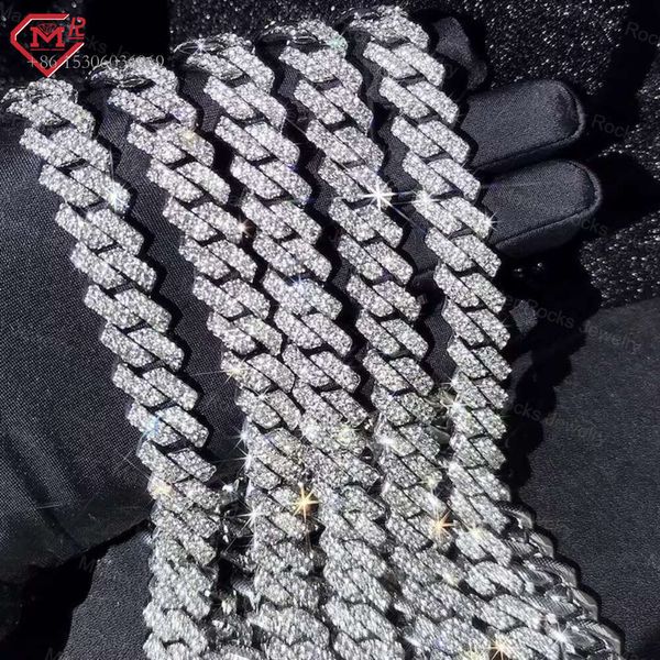 Hot Selling 10Mm Miami Sterling Sier Iced Out Hiphop Custom Moissanite Cuban Link Chain
Hot Selling 10Mm Miami Sterling Sier Iced Out Hiphop Custom Moissanite Cuban Link Chain