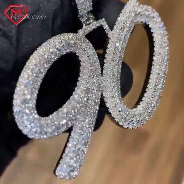 Customizable Ice Out Number Sier Personalize Hiphop Rapper Moissanite Diamond Pendant
Customizable Ice Out Number Sier Personalize Hiphop Rapper Moissanite Diamond Pendant