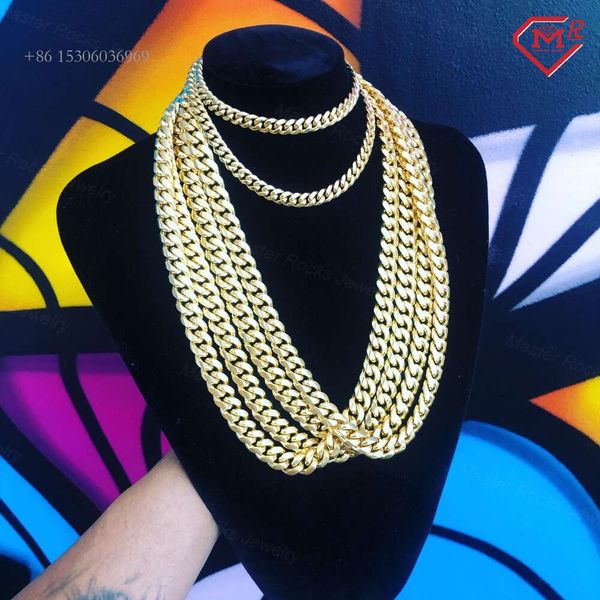 Hiphop Miami Iced Out 9Mm Pure Sterling Sier 14K Gold Plated Moissanite Cuban Link Chain
Hiphop Miami Iced Out 9Mm Pure Sterling Sier 14K Gold Plated Moissanite Cuban Link Chain
