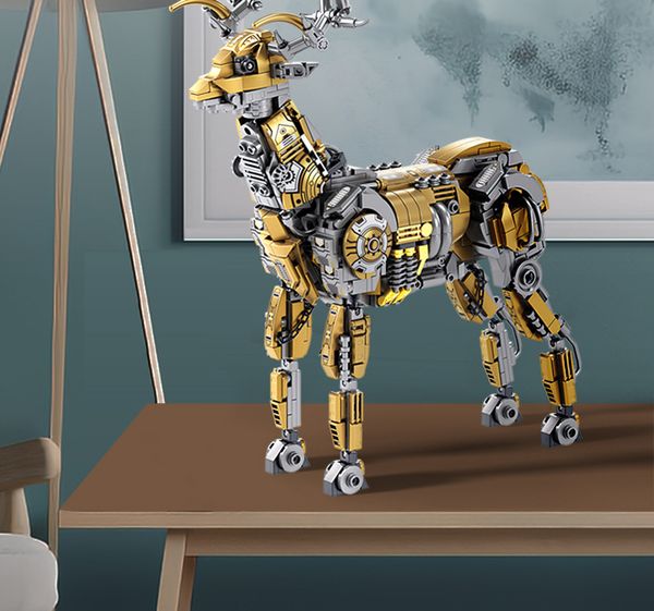 Deer Funny Toy Decor Mechanical elk model Kit Build Block Deer Plastic Ornaments Puzzle Toy DIY Building Blocks Toy for Kid Christmas Gift 3D Deer Hunt Vend ing s
Deer Funny Toy Decor Mechanical elk model Kit Build Block Deer Plastic Ornaments Puzzle Toy DIY Building Blocks Toy for Kid Christmas Gift 3D Deer Hunt Vend ing s