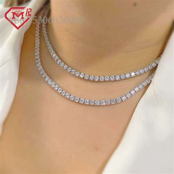 Wholesale Moissanite Necklace 3Mm 4Mm 5Mm Iced Out Sterling Sier Vvs Diamond Men Women Moissnaite Tennis Chain
Wholesale Moissanite Necklace 3Mm 4Mm 5Mm Iced Out Sterling Sier Vvs Diamond Men Women Moissnaite Tennis Chain