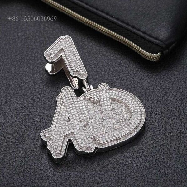 Hiphop Custom Letter Sterling Sier Iced Out VVS Moissanite Pendant
Hiphop Custom Letter Sterling Sier Iced Out VVS Moissanite Pendant