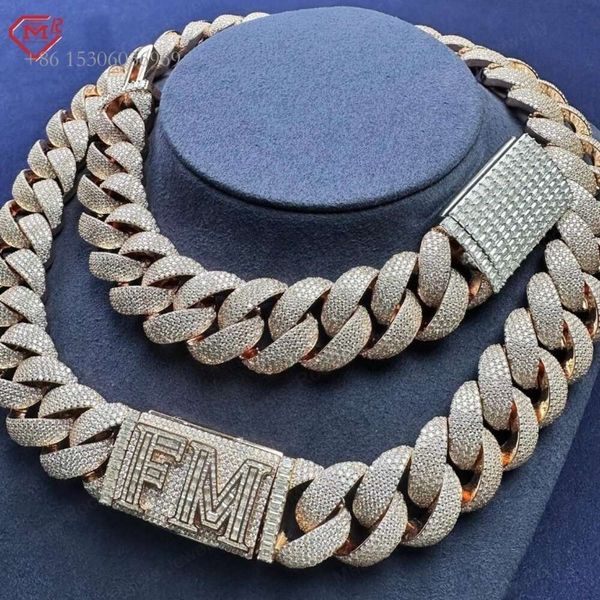 Rapper 24Mm 5 Row Big Miami Cuban Link Hip Hop Sterling Sier Iced Out Vvs Moissanite Chain
Rapper 24Mm 5 Row Big Miami Cuban Link Hip Hop Sterling Sier Iced Out Vvs Moissanite Chain