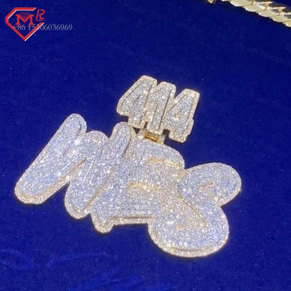 Sterling Sier Charms Pendant Hiphop Hand-Make Iced Out Vvs Moissanite Custom Pendants 
Sterling Sier Charms Pendant Hiphop Hand-Make Iced Out Vvs Moissanite Custom Pendants