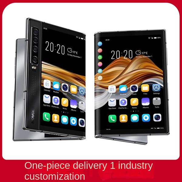 New 2023 Soft Yu Flexpai 2 5G Folding Screen Mobile Phone Qualcomm Snapdragon 865 All Netcom Dual Card Dual Standby Genuine Goods Brand New, Black
New 2023 Soft Yu Flexpai 2 5G Folding Screen Mobile Phone Qualcomm Snapdragon 865 All Netcom Dual Card Dual Standby Genuine Goods Brand New, Black