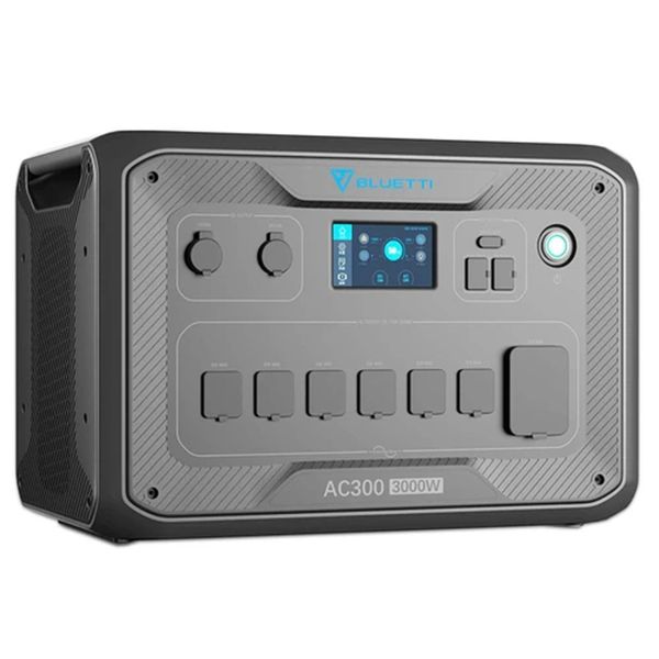 bluetti ac300 3000w inverter module, must work with b300, 2400w solar input, 3000w ac outlets, 6000w surge power, expandable capacity from 3
bluetti ac300 3000w inverter module, must work with b300, 2400w solar input, 3000w ac outlets, 6000w surge power, expandable capacity from 3
