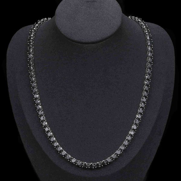 2024 fashion new trendy custom 5mm 925 sterling silver black vvs moissanite diamond clustered tennis chain necklace for men women
2024 fashion new trendy custom 5mm 925 sterling silver black vvs moissanite diamond clustered tennis chain necklace for men women