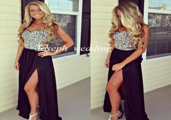 new bling bling black long prom dresses selling sweetheart beaded side slit girls formal evening gowns2522180
new bling bling black long prom dresses selling sweetheart beaded side slit girls formal evening gowns2522180