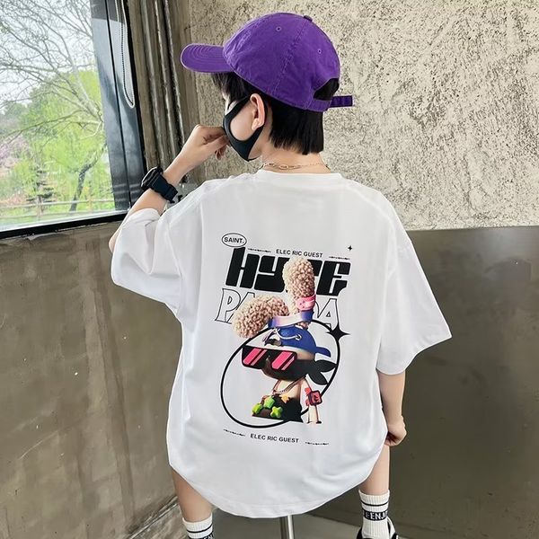 clothing sets summer streetwear fashion children's boys or girls cartoon print t shirt 100 cotton short sleeve tees 230630, White
clothing sets summer streetwear fashion children's boys or girls cartoon print t shirt 100 cotton short sleeve tees 230630, White
