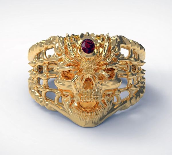 new design for fashion men retro personality twotone 316l stainless steel spider skull ring ruby inlay men039s punk jewelry8223629, Silver
new design for fashion men retro personality twotone 316l stainless steel spider skull ring ruby inlay men039s punk jewelry8223629, Silver