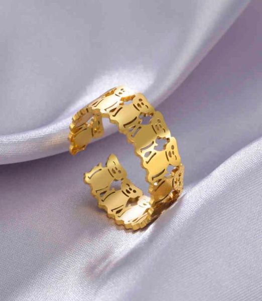 cut pet dog open ring for women stainless steel adjustable finger rings 2022 fashion animal jewelry couple gift l2206225765562, Silver
cut pet dog open ring for women stainless steel adjustable finger rings 2022 fashion animal jewelry couple gift l2206225765562, Silver