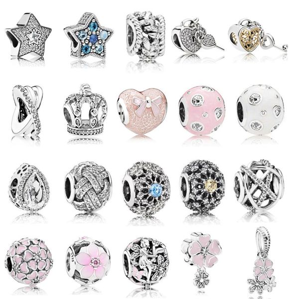 925 sterling silver bright blue star charm openwork pink magnolia flower charm fit original pandora charms bracelet diy jewelry2046066, Black
925 sterling silver bright blue star charm openwork pink magnolia flower charm fit original pandora charms bracelet diy jewelry2046066, Black