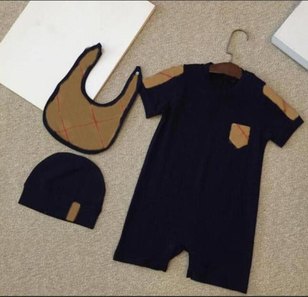 fashion 3pcsset baby clothes kids romper pajamas newborn infant girl boys jumpsuits hat bib clothes baby clothing7528354, Blue
fashion 3pcsset baby clothes kids romper pajamas newborn infant girl boys jumpsuits hat bib clothes baby clothing7528354, Blue