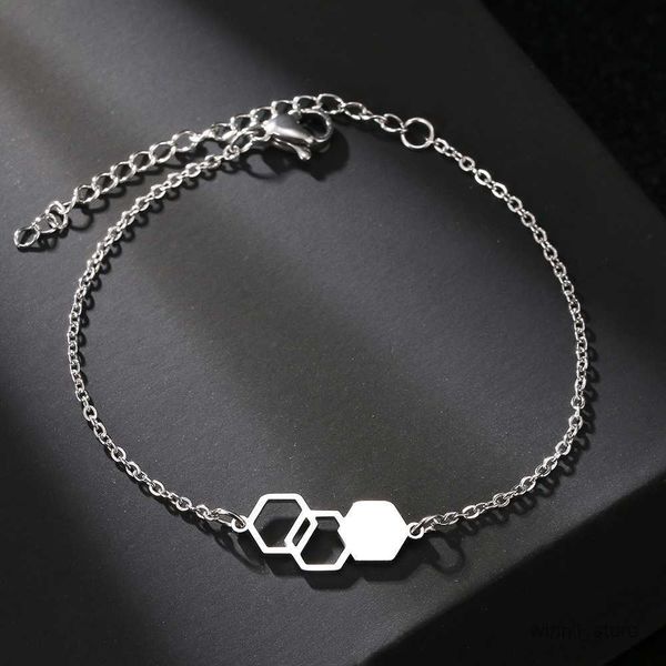 charm bracelets stainless steel bracelets chemical molecules fashion chain fine charm bracelet for women jewelry wedding party gifts r230701, Golden;silver
charm bracelets stainless steel bracelets chemical molecules fashion chain fine charm bracelet for women jewelry wedding party gifts r230701, Golden;silver