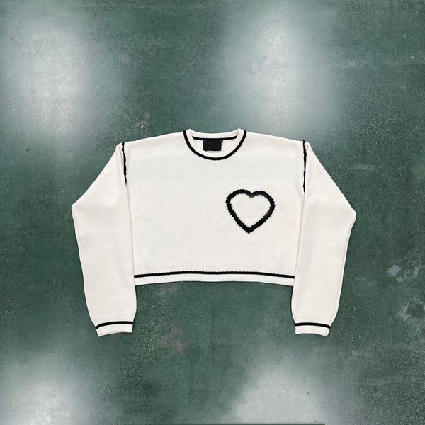 men's sweaters heart shaped smiley face womans spring and autumn pattern knitted technology black and white blue brown trendy high edit, White;black
men's sweaters heart shaped smiley face womans spring and autumn pattern knitted technology black and white blue brown trendy high edit, White;black