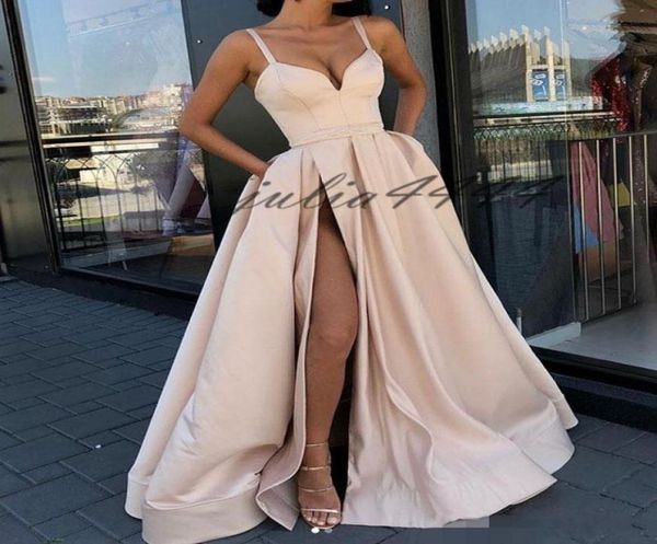 new ivory front split evening dresses prom floor length party gowns spaghetti special occasion dresses 2019 045403, Black;red
new ivory front split evening dresses prom floor length party gowns spaghetti special occasion dresses 2019 045403, Black;red