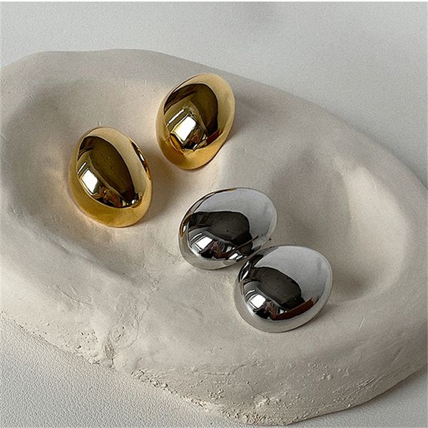 dangle chandelier gold silver color light surface oval geometry earrings simple for trendy women girls wedding jewelry huanzhi 230630
dangle chandelier gold silver color light surface oval geometry earrings simple for trendy women girls wedding jewelry huanzhi 230630