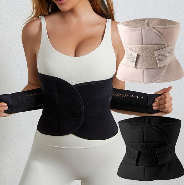 waist trimmer slimming belt for fitness running lumbar support body shaper sweat enhancing abdominal belt