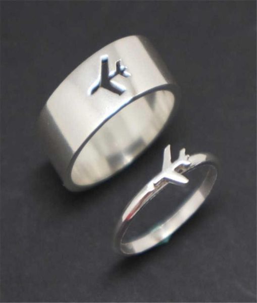 mkendn airplane couple ring for women men pilot flight butterfly dinosaur shark ring attendant wedding set aviation lover gift q9554689, Silver
mkendn airplane couple ring for women men pilot flight butterfly dinosaur shark ring attendant wedding set aviation lover gift q9554689, Silver