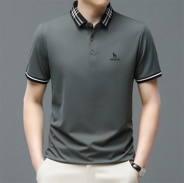 men's polos hazzys summer business short sleeve polo shirt lapel collar men fashion casual printing golf wear tshirt 230630, White;black
men's polos hazzys summer business short sleeve polo shirt lapel collar men fashion casual printing golf wear tshirt 230630, White;black