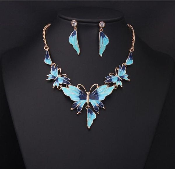 chic jewelry set alloy resin butterly necklace earrings sets fo party and wedding4516350, White
chic jewelry set alloy resin butterly necklace earrings sets fo party and wedding4516350, White