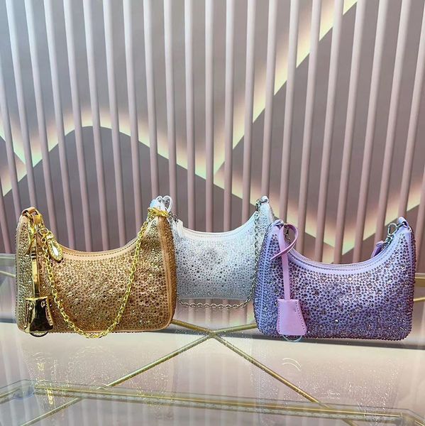luxury diamond designer bag diamond crossbody bags classic 3 pieces set shoulder bags multicolor rhinestone hobo chain purses
luxury diamond designer bag diamond crossbody bags classic 3 pieces set shoulder bags multicolor rhinestone hobo chain purses