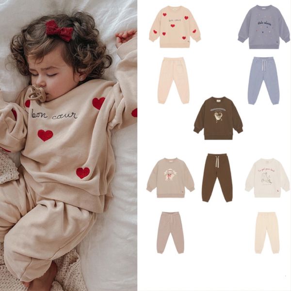 clothing sets ks 2023 spring kids sweatshirt and pants boys girls kindergarten clothes lovely toddler set arrivals 230630, White
clothing sets ks 2023 spring kids sweatshirt and pants boys girls kindergarten clothes lovely toddler set arrivals 230630, White