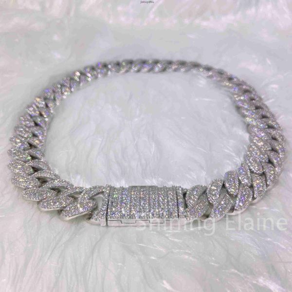 hand setting hip hop jewelry cuban link chain iced out fully moissanite s925 sterling silver miami necklace
hand setting hip hop jewelry cuban link chain iced out fully moissanite s925 sterling silver miami necklace