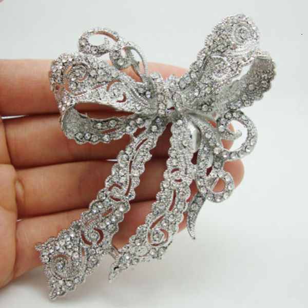 pins brooches elegant bridal wedding butterfly bowknot clear crystal brooch pin 230630, Gray
pins brooches elegant bridal wedding butterfly bowknot clear crystal brooch pin 230630, Gray