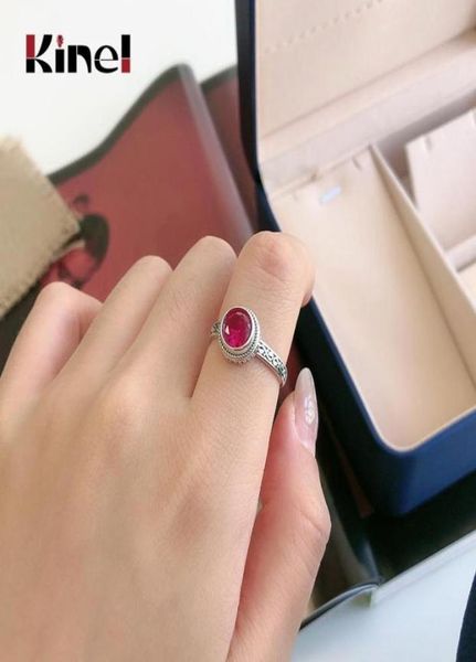 cluster rings kinel 100 925 sterling silver red cz finger for women vintage wedding engagement jewelry s925 gift4824971, Golden;silver
cluster rings kinel 100 925 sterling silver red cz finger for women vintage wedding engagement jewelry s925 gift4824971, Golden;silver