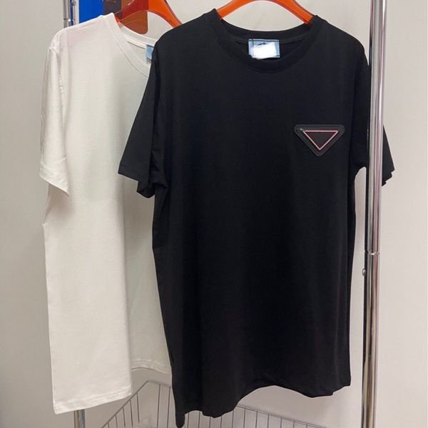 pd23 classic designer mens t shirt crew-neck short-sleeved classic triangle logo t shirt daily with loose version type men and women tees, White;black
pd23 classic designer mens t shirt crew-neck short-sleeved classic triangle logo t shirt daily with loose version type men and women tees, White;black