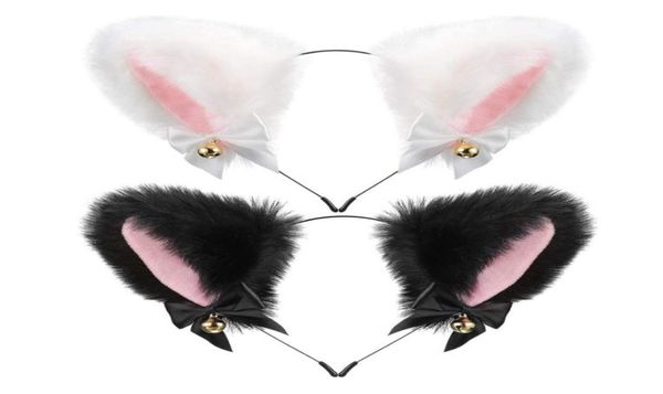 plush furry cat ears headband with ribbon bells halloween cosplay costume accessories anime lolita girl party hairband headwear fo4397375, Slivery;white
plush furry cat ears headband with ribbon bells halloween cosplay costume accessories anime lolita girl party hairband headwear fo4397375, Slivery;white
