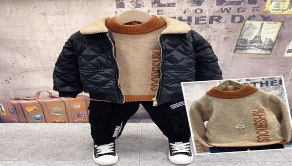 new kids tracksuit baby boys clothing sets winter casual sweater jacket thick pants 3pcs 2 3 4 5 6 years boys suits 8487954, White
new kids tracksuit baby boys clothing sets winter casual sweater jacket thick pants 3pcs 2 3 4 5 6 years boys suits 8487954, White