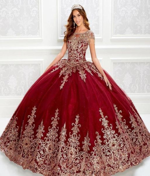 gorgeous tassels beaded ball gown quinceanera dresses bateau neck lace appliqued prom gowns sequined sweep train tulle sweet 15 dr4119715, Blue;red
gorgeous tassels beaded ball gown quinceanera dresses bateau neck lace appliqued prom gowns sequined sweep train tulle sweet 15 dr4119715, Blue;red