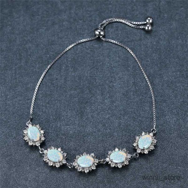 charm bracelets cute female sunflower chain bracelet white blue opal stone bracelet gold silver color flower bracelets for women r230701, Golden;silver
charm bracelets cute female sunflower chain bracelet white blue opal stone bracelet gold silver color flower bracelets for women r230701, Golden;silver