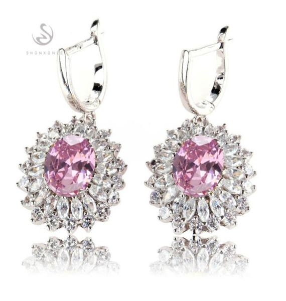 shunxunze big jewelry accessories christmas engagement wedding earrings for women men drop pink cubic zirconia rhodium p1995313, Silver
shunxunze big jewelry accessories christmas engagement wedding earrings for women men drop pink cubic zirconia rhodium p1995313, Silver