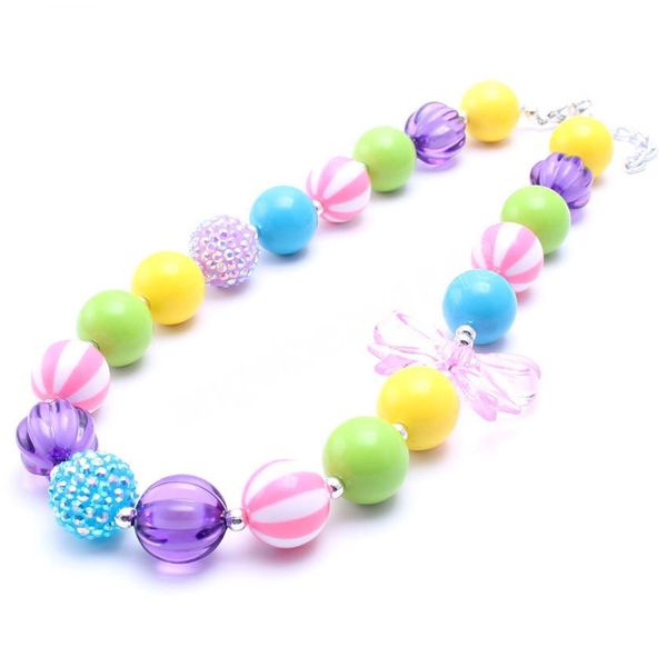 pink bowknot kids child beads chunky necklace fashion girls chunky bubblegum necklace jewelry for party gifts, Red;brown
pink bowknot kids child beads chunky necklace fashion girls chunky bubblegum necklace jewelry for party gifts, Red;brown