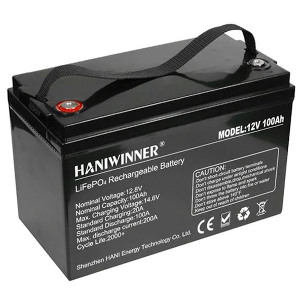 haniwinner hd009-10 12.8v 100ah lifepo4 lithium battery pack backup power, 1280wh energy, 2000+ cycles, built-in bms, support in series/para
haniwinner hd009-10 12.8v 100ah lifepo4 lithium battery pack backup power, 1280wh energy, 2000+ cycles, built-in bms, support in series/para