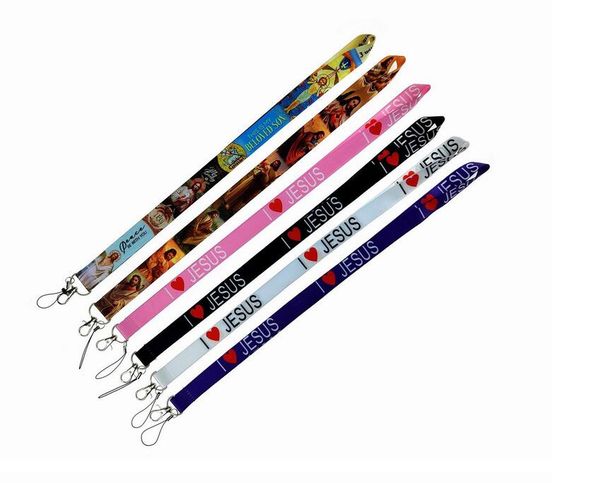 designer keychain jesus pattern print mobile phone belt neck strap lanyard keychain usb id card badge holder neckband webbing ribbon hanging, Silver
designer keychain jesus pattern print mobile phone belt neck strap lanyard keychain usb id card badge holder neckband webbing ribbon hanging, Silver