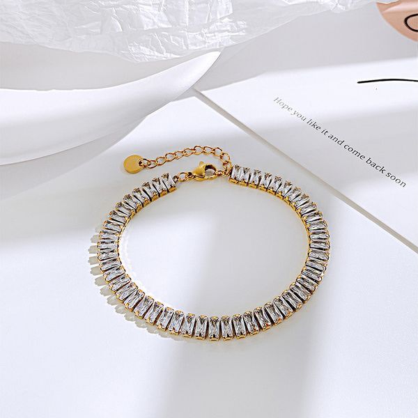 bangle stainless steel bracelet aaa cubic zirconia tennis bracelets for femalemale adjustable geometry couple bangle jewelry gift 230630, Black
bangle stainless steel bracelet aaa cubic zirconia tennis bracelets for femalemale adjustable geometry couple bangle jewelry gift 230630, Black