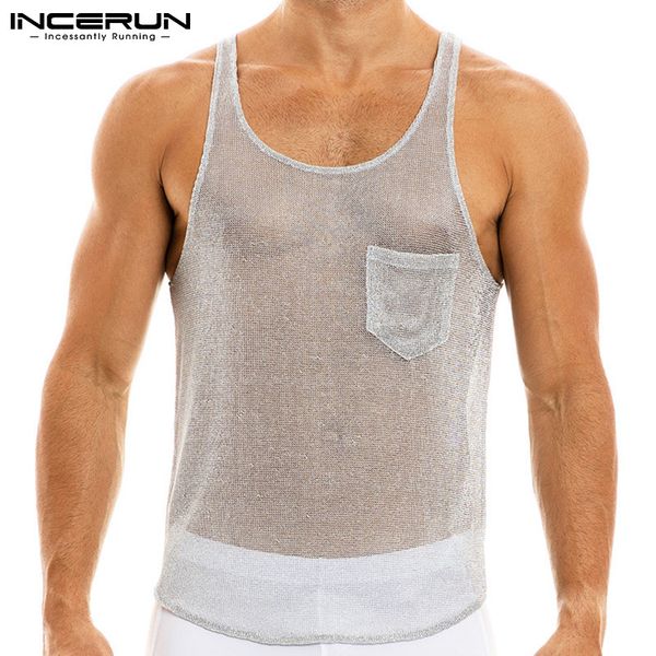 men' tank incerun men sleeveless o neck pockets see through thin streetwear breathable summer vests camisetas s5xl 230630, White;black
men' tank incerun men sleeveless o neck pockets see through thin streetwear breathable summer vests camisetas s5xl 230630, White;black