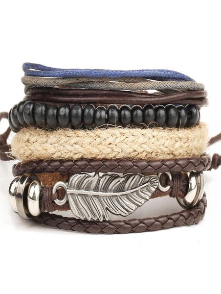 fashion 1 set 4pcs men039s bracelet multilayer leather bracelet women039s retro bead bracelet men punk jewelry accessories 3488049, White
fashion 1 set 4pcs men039s bracelet multilayer leather bracelet women039s retro bead bracelet men punk jewelry accessories 3488049, White