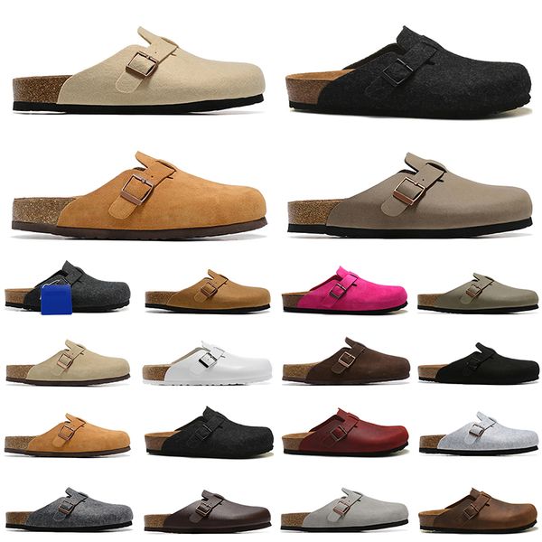 men women designer sandals leather boston clogs birkens slides white black brown scuffs head pull corks fashion luxury slippers
men women designer sandals leather boston clogs birkens slides white black brown scuffs head pull corks fashion luxury slippers