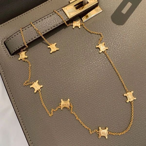 designer fashion necklace pendant necklace women senior designer luxury jewelry sweater chain, Silver
designer fashion necklace pendant necklace women senior designer luxury jewelry sweater chain, Silver